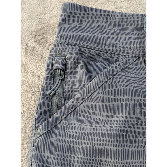 Duluth Trading Dry On The Fly Cargo Shorts Womens 12 Blue Nylon Hiking Comfort - Picture 4 of 11